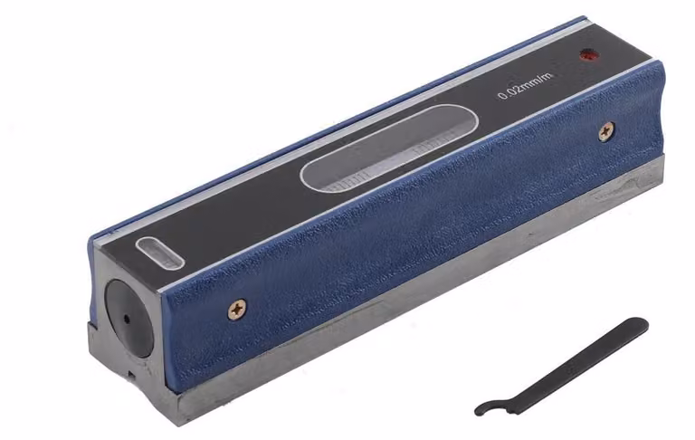 Livella di precisione - Livella per macchine - Precisione 0,02 mm - Lunghezza 100–300 mm - Meccanica - Strumento di misura industriale