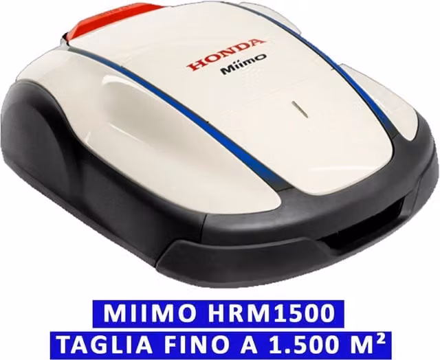 Robot Rasaerba HONDA MIIMO HRM 1500 fino a 1500 Mq Cavo Perimetrale Bluetooth Robotizzato