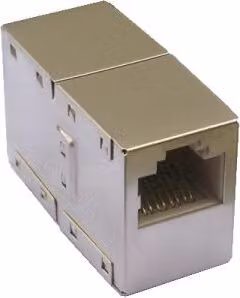 DATACOM Connettore STP CAT5E 2xRJ45 (8p8c) diritto, schermato
