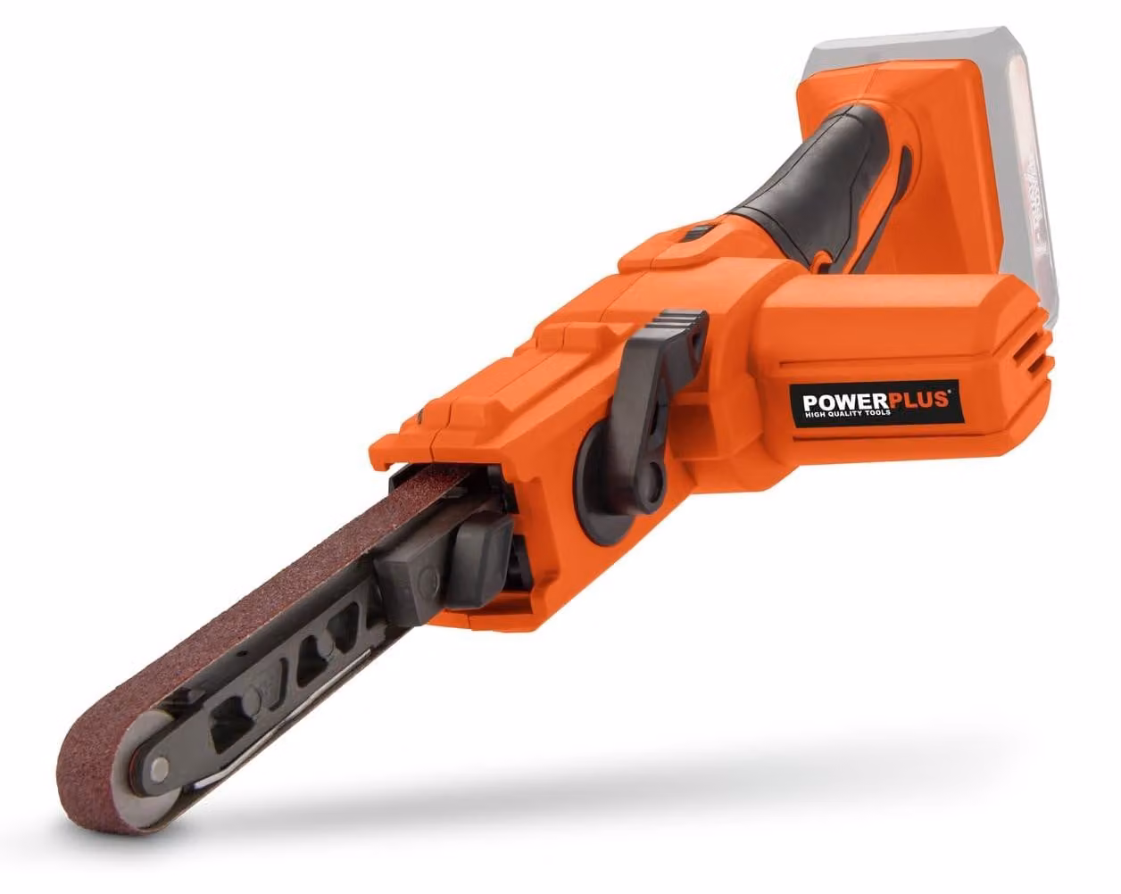 Powerplus Powdp50700 20v Levigatrice a nastro arancione Taglia unica / Spina UE Arancione Taglia unica