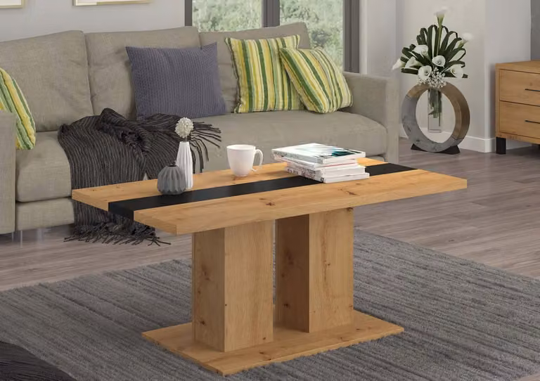 Tavolino da soggiorno BOBI - rovere artisan