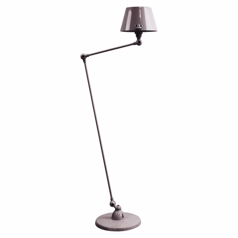 Jieldé Lampada da terra Aicler AID833, Nero, Soggiorno / Sala da pranzo, Metallo, Industriale, Lampada da terra