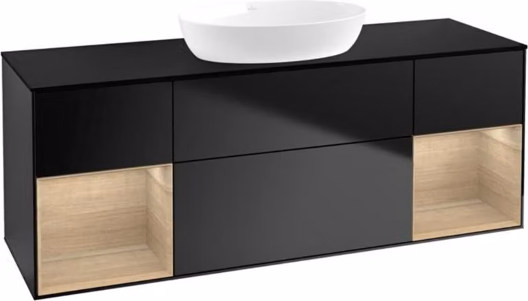 V&B illuminazione a parete del mobile Finion 160cm, Pl bla m, Reg Oa ven, bla m Lac