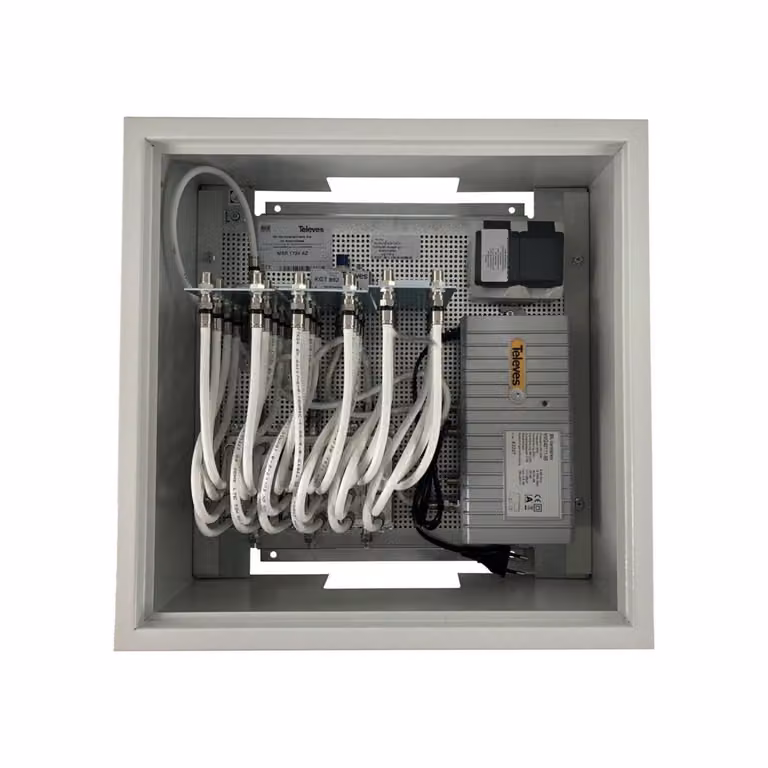Armadio di distribuzione Televes MSR1724AZ BK 17 - 24
