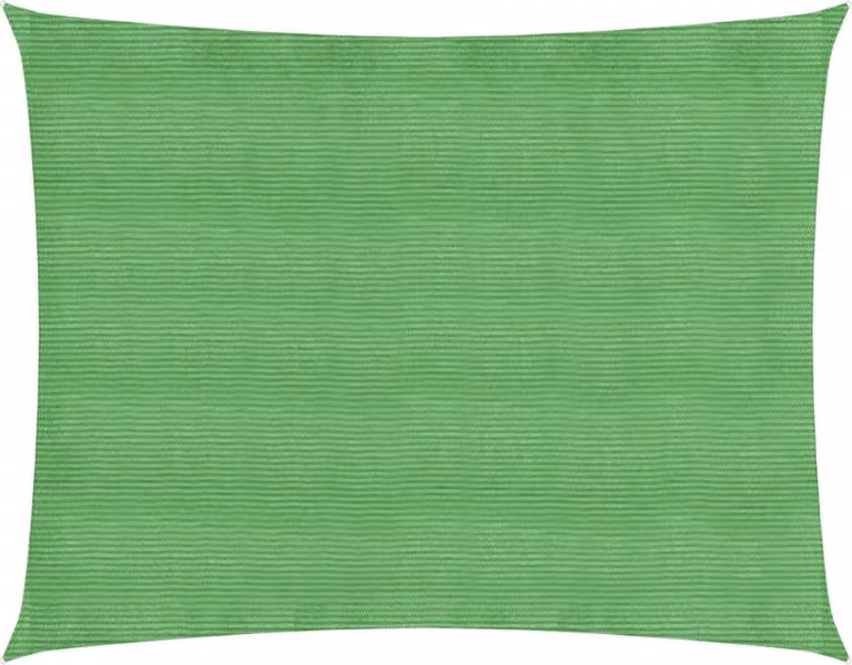 Tenda da sole The Living Store 160 g/m² verde chiaro 3,5x4,5 m HDPE