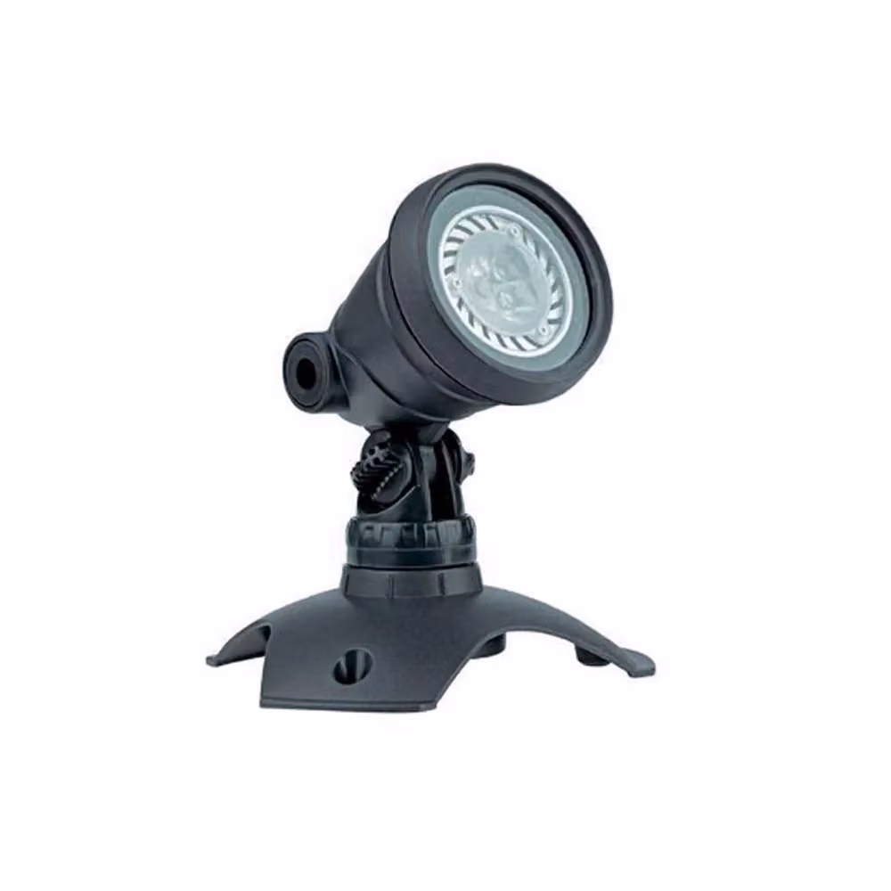 Faretto LED sommergibile per laghetto Laghetto Point con lenti colorate RGB multicolore da 4W – 2