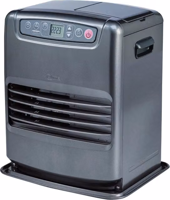 Sre 0031 TC Colore Grigio Qlima Stufa a Combustibile Elettronica