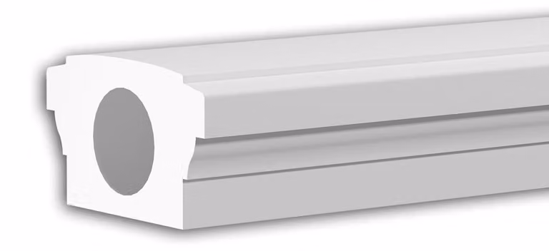 Corrimano per balaustra Profhome 472101 Cornice per facciata in stile neoclassico 3 m