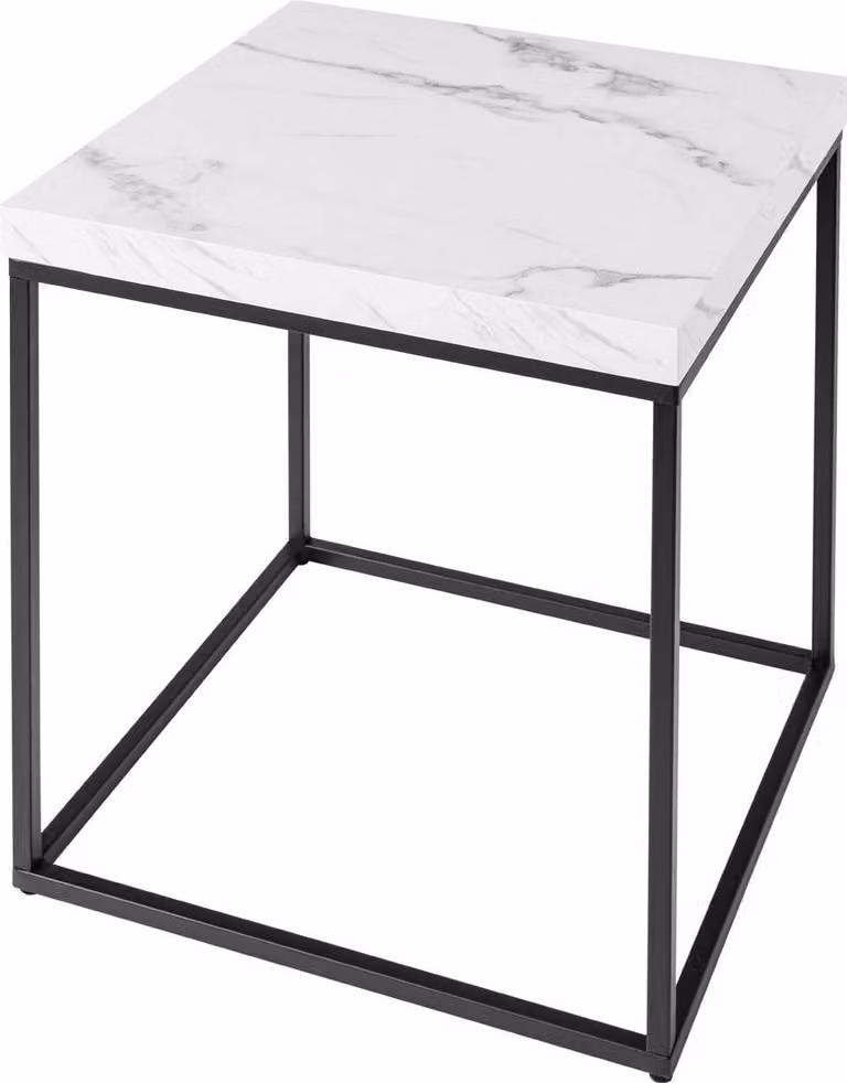 Tavolino da 45 cm in marmo, design moderno per il soggiorno - ACQUISTA ORA