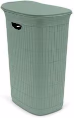 Porta biancheria in plastica riciclata Stefanplast Green tea 36 Lt colore verde