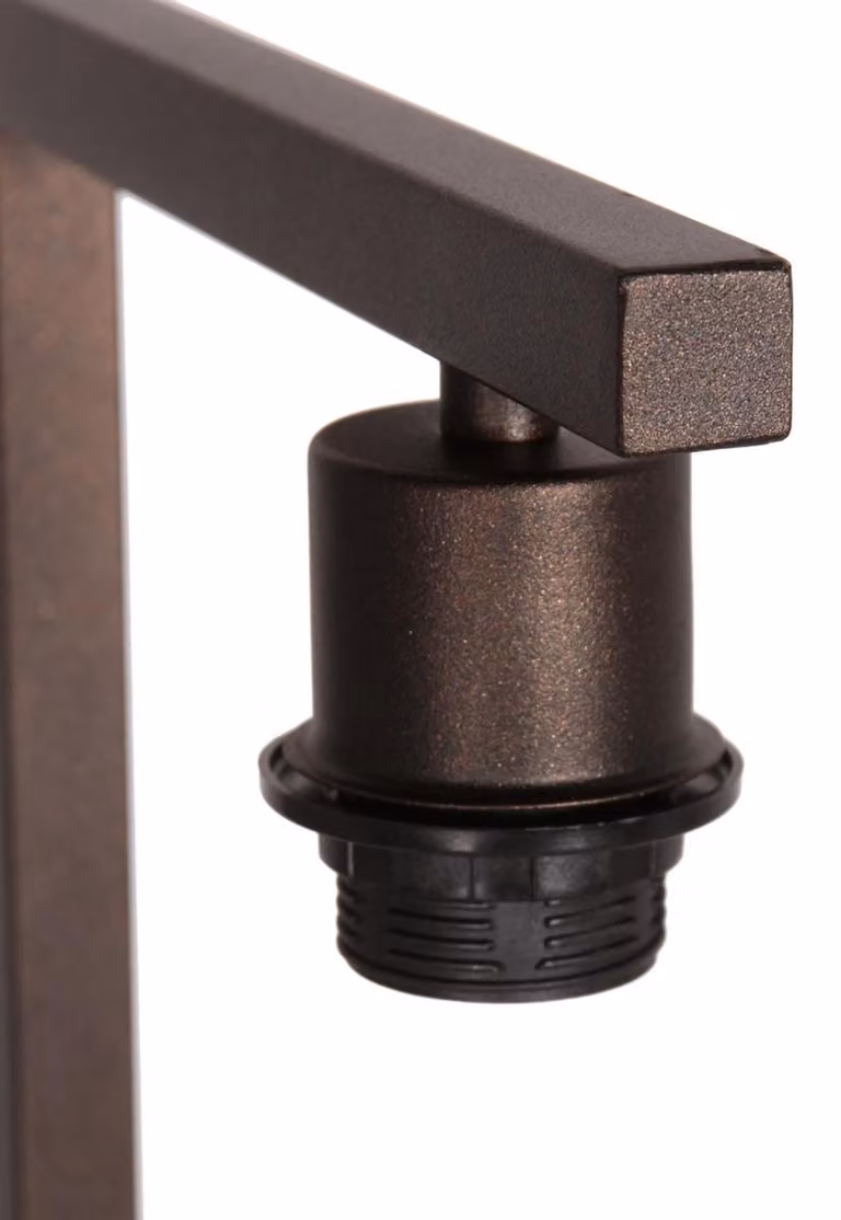 Lampada da terra - marrone - Stang - metallo - apparecchio singolo - E27 - 2997CA - Steinhauer