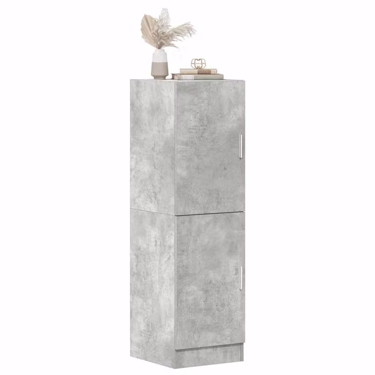 Mobile da cucina moderno vidaXL in MDF grigio opaco L/P/H: 38 x 41,5 x 131,5 cm