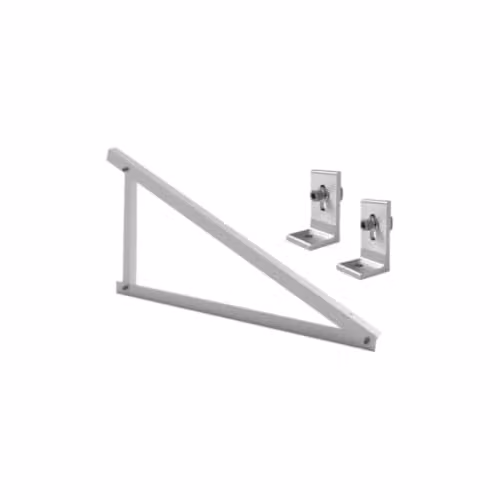 V-TAC Supporto Triangolare con Angolo Regolabile 10°-15° per Pannelli Solari Fotovoltaici IP68