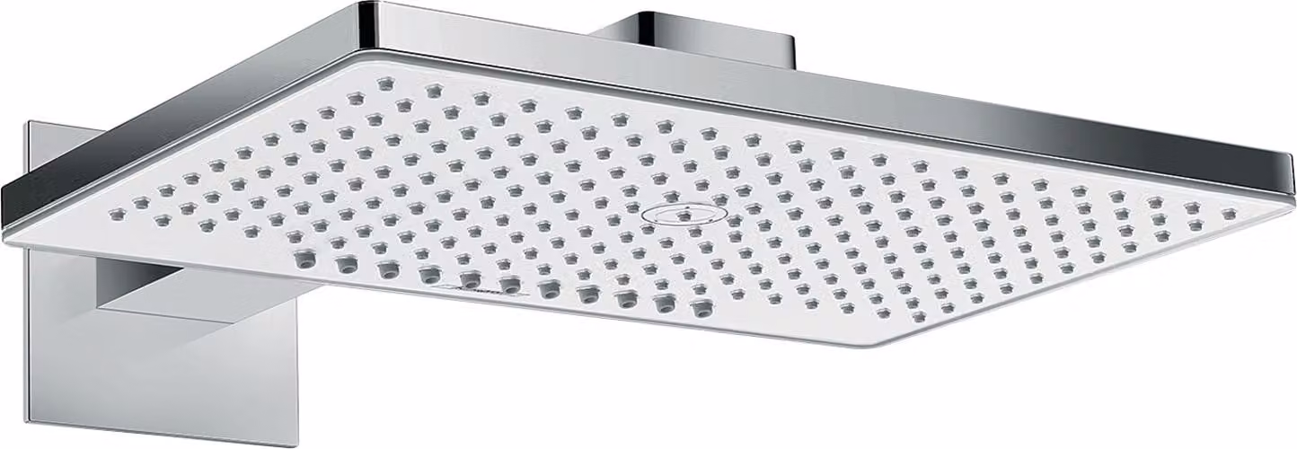 hansgrohe RainmakerSelect 460 2jet Douche de tête avec bras de douche 460 mm, 24005400, 24005400