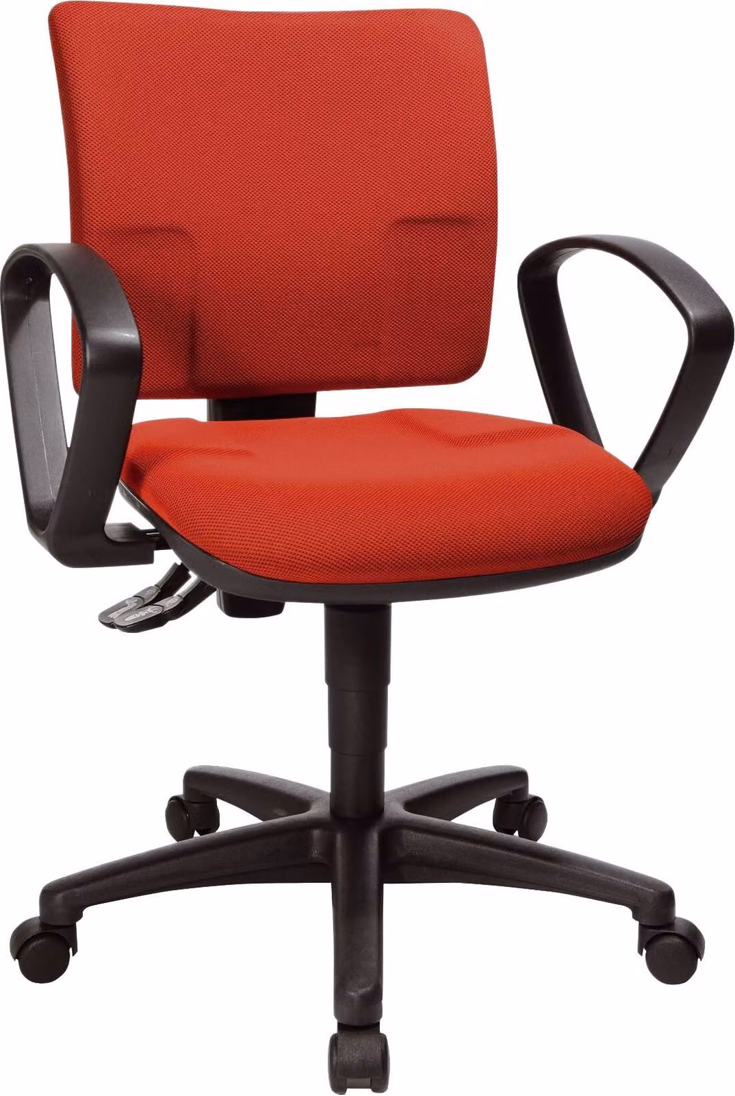 Topstar® 8070 BC1 Bürodrehstuhl U50 ohne Armlehnen rot