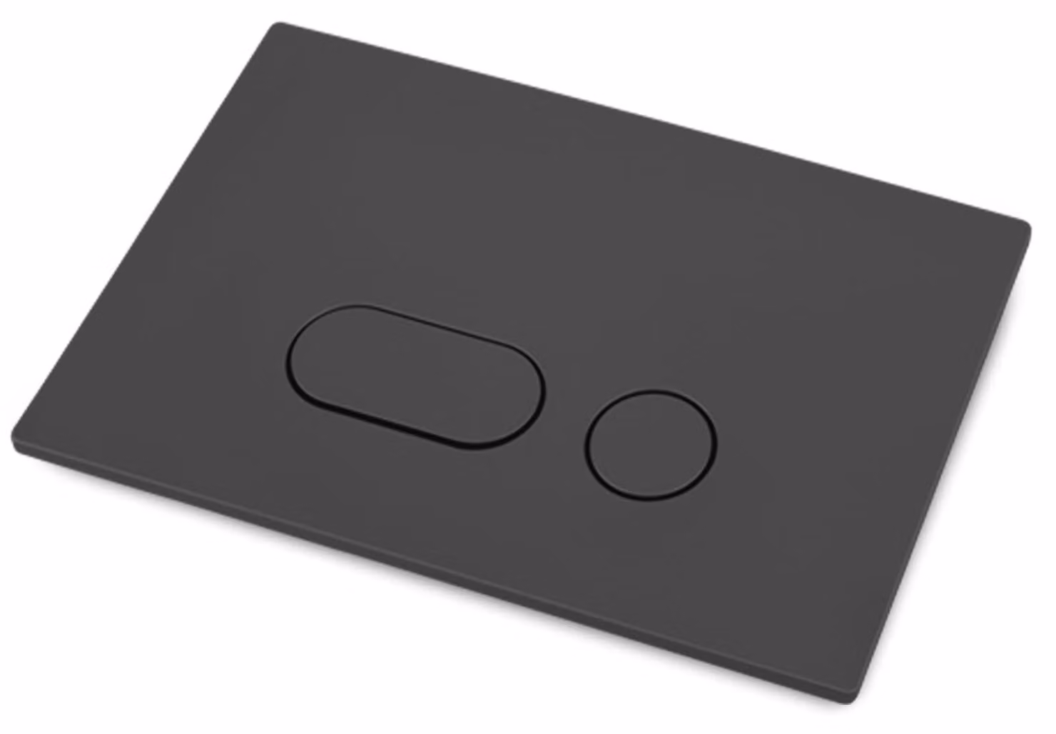 Pannello di controllo per bidet, colore nero, dimensioni 246x164 mm, con supporto