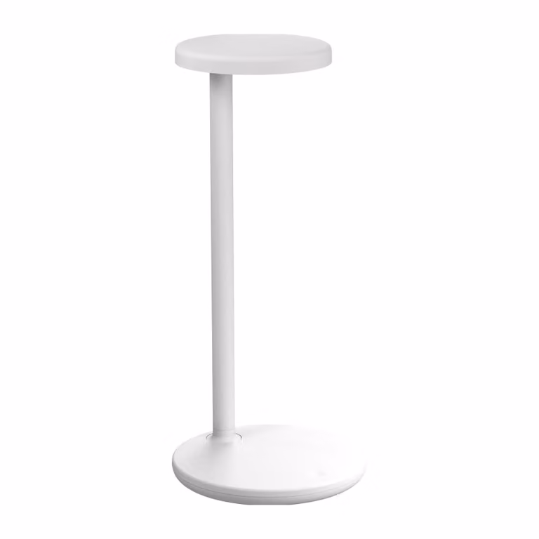 Flos - Oblique Qi - Lampada da tavolo - Bianco Opaco