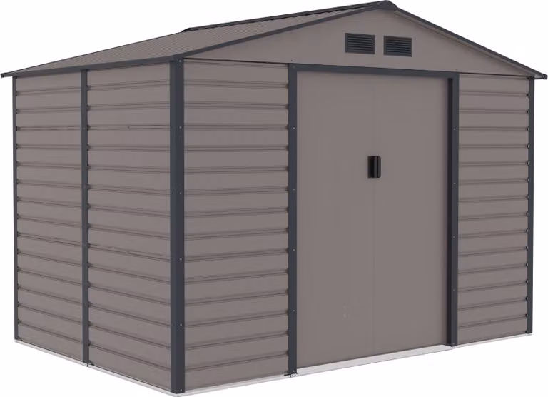Casetta da giardino G21 GAH 529 - 277 x 191 cm, grigio