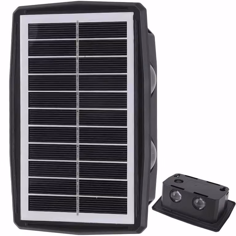 Verk 12327 Apparecchio solare a LED con sensore crepuscolare, IP65