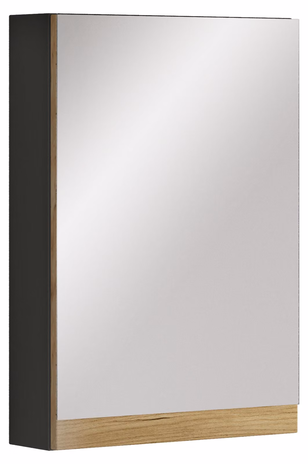 Mobiletto da bagno - mobiletto a specchio senza tempo con ampio spazio contenitivo, dimensioni circa H. 58 x L. 40 x P. 13 cm, soluzione pratica per riporre oggetti in bagno, Cosila
