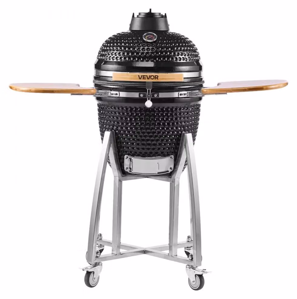 Griglia Kamado in Vetroceramica, diametro 450 mm - superficie di cottura 385 mm - Vetroceramica - barbecue a carbone