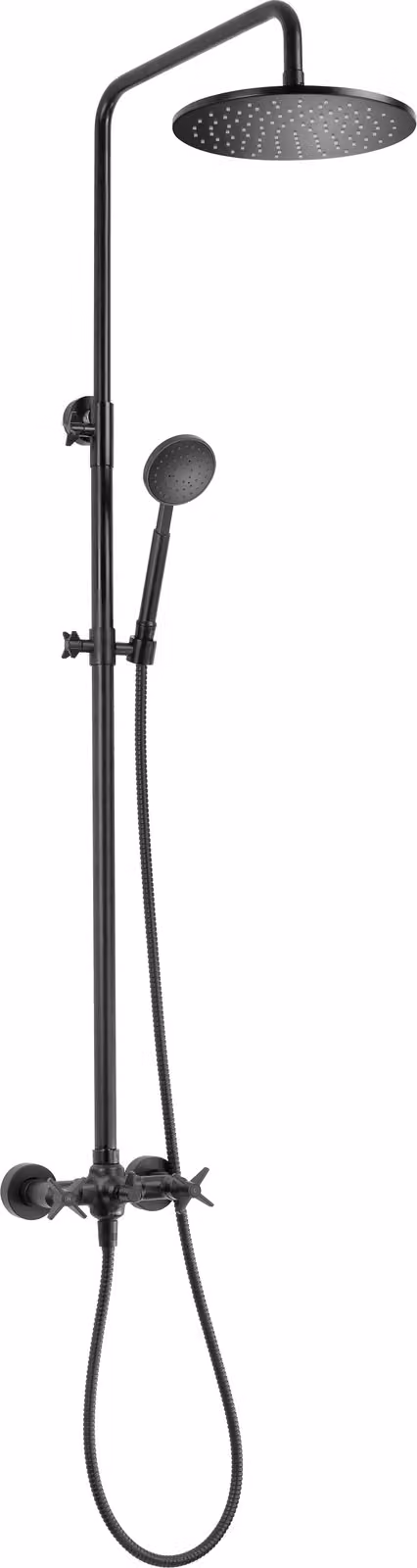 Rain shower with shower faucet