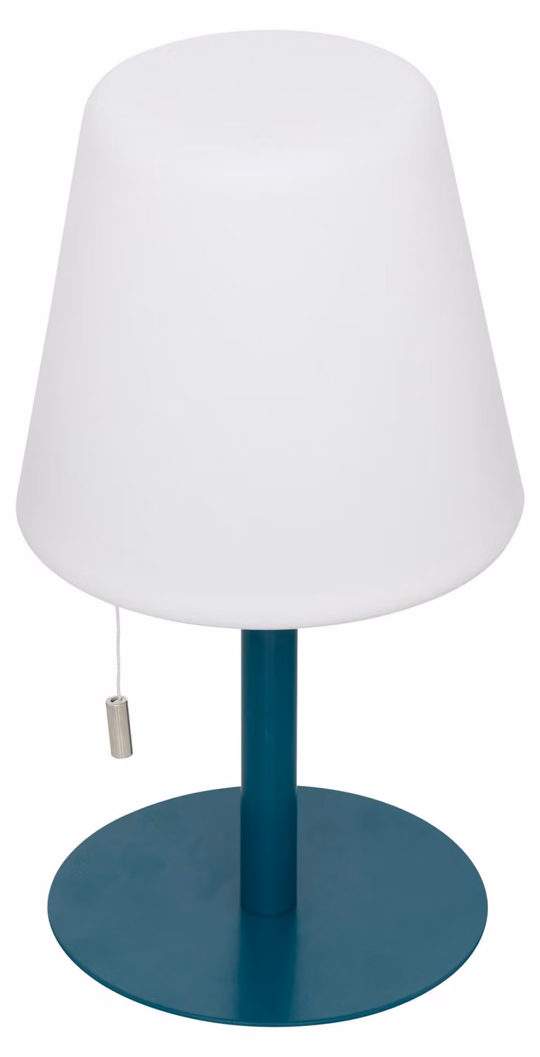Zack LED lampada per interni/esterni bianco/blu Ricarica USB