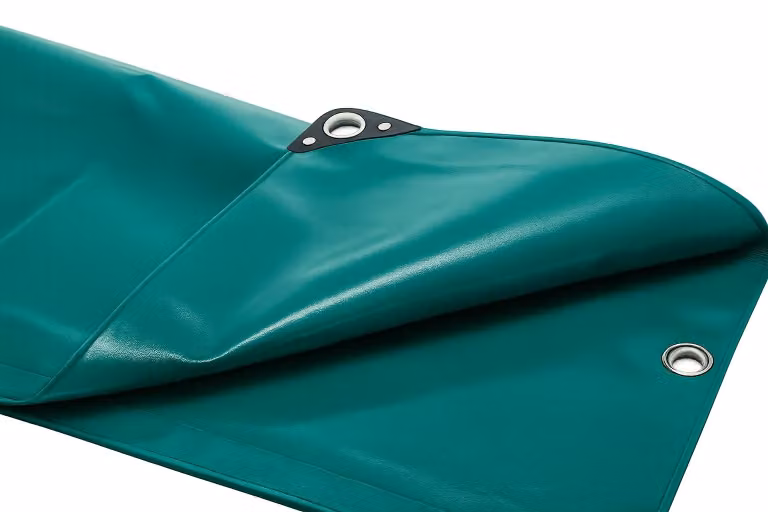Telo in PVC - 650 g/m² - 4 m x 6 m - Verde