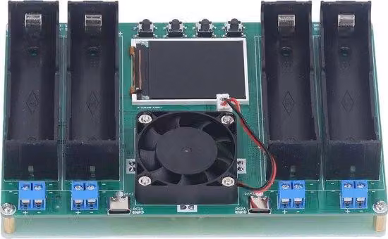 Tester per batterie al litio ad alta precisione con display digitale