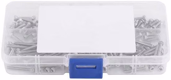 Set di viti e filettature M2,5 per la lavorazione del legno - Kit di viti esagonali