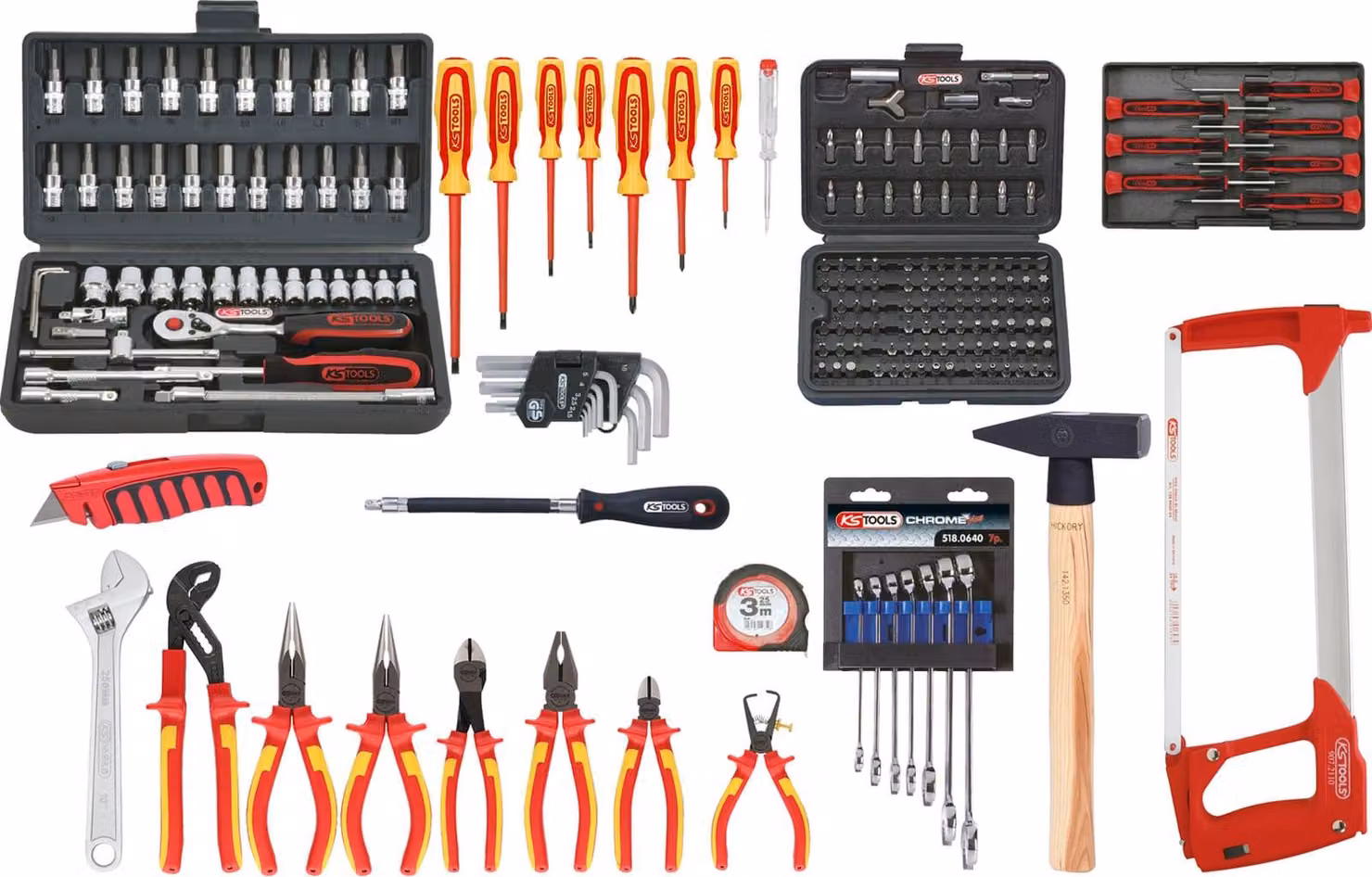 KS Tools 117.0195 mechanics tool set