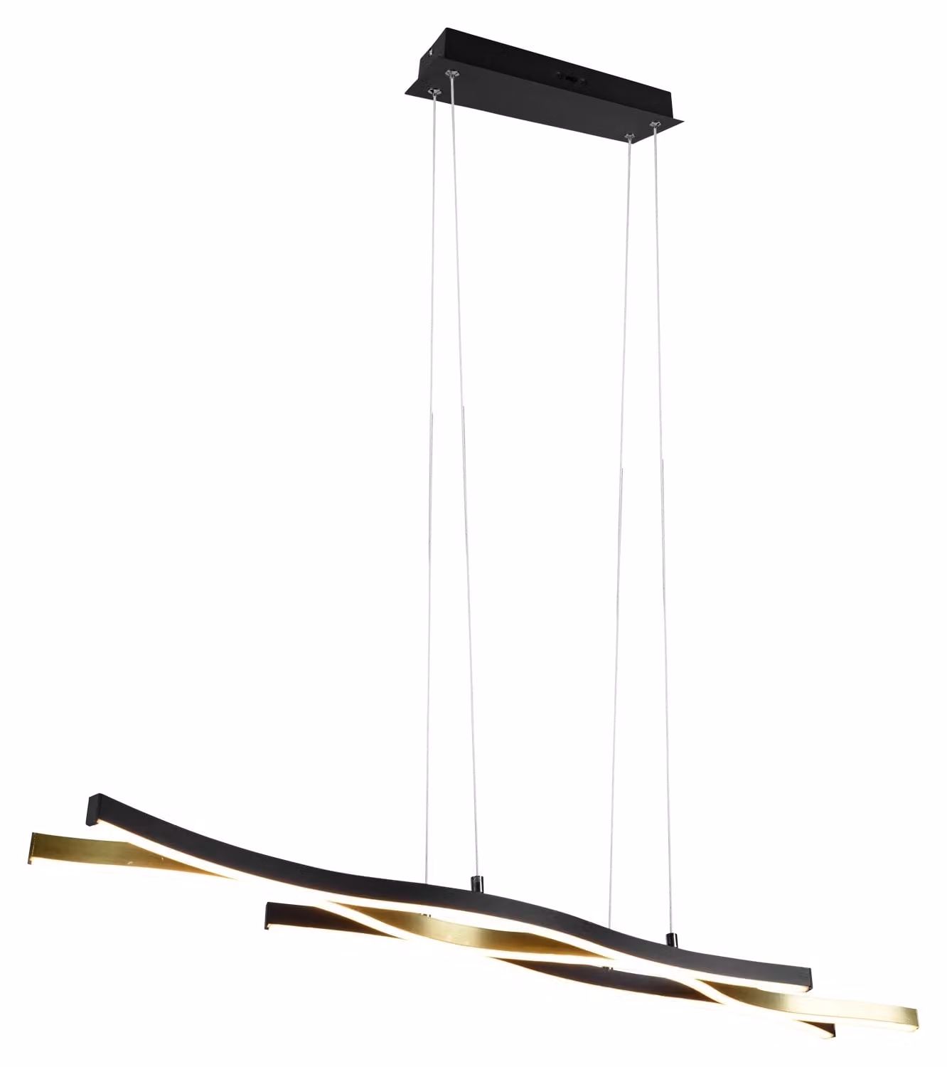 Lampada a sospensione LED BLAZE oro di Trio 341210308