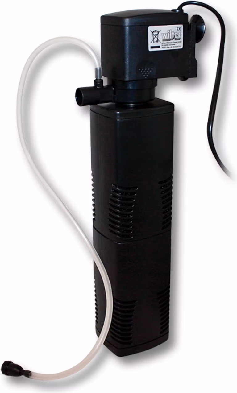 SunSun JP-023F Pompa di flusso 1000l/h 16W per acquario con filtro a 2 stadi e ugello orientabile a 45° per acquario d'acqua dolce