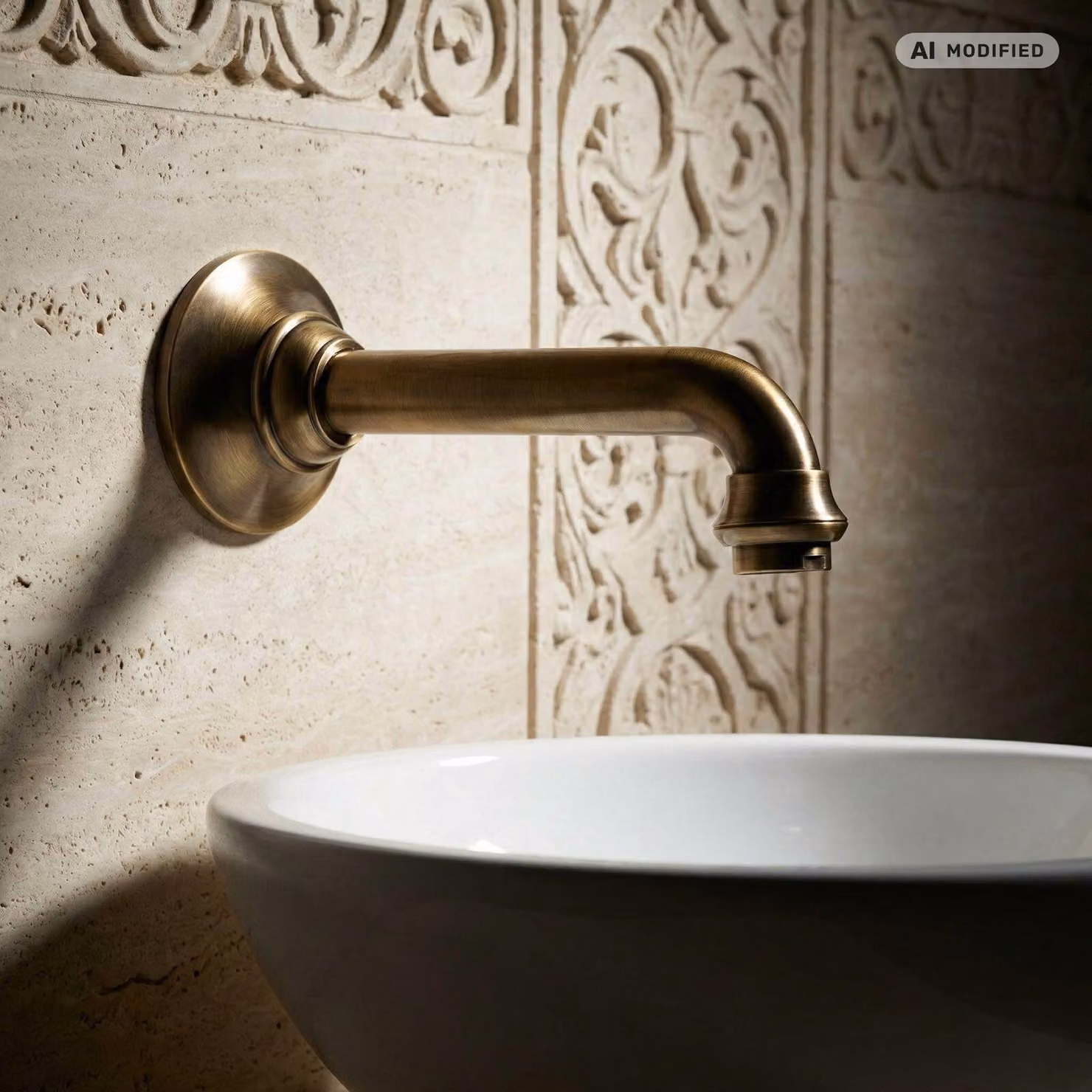 PaulGurkes, scarico per vasca da bagno, 16 cm, stile retrò, bocchetta di ingresso/scarico, ottone/bronzo