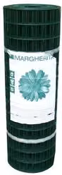 Rete elettrosaldata Margherita in acciaio plastificato Verde Alpi, maglie 50x75 mm, filo 2,1 mm, H 150 cm x L 25 m – 1
