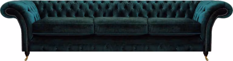 Chesterfield Möbel Wohnzimmer Sofa Couch Dreisitze Einrichtung Polstermöbel