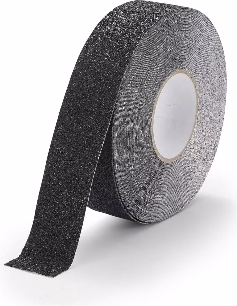 DURABLE Nastro antiscivolo DURALINE® GRIP+ FORMFIT 50 mm conformabile, Nero, 106401