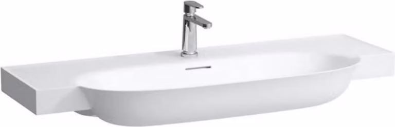 LAUFEN The New Classic lavabo, encastré, avec trop-plein, 1 trou pour robinet, 1200x480mm, H8138584001041, H8138584001041
