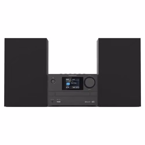 Micro Hi-Fi Kenwood M-525DAB con Bluetooth e CD, Nero – 2