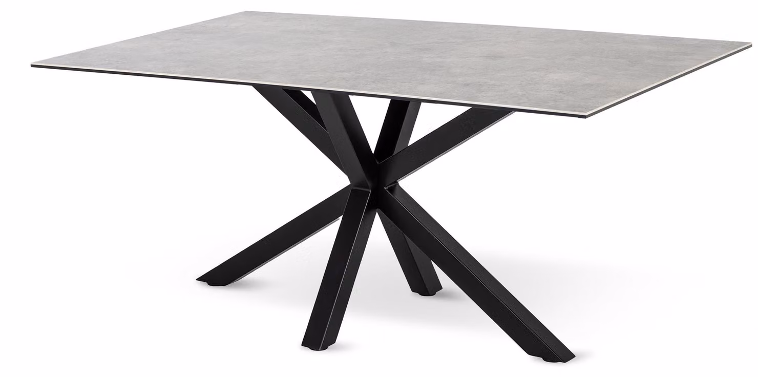 Tavolo da pranzo Esstisch, colore grigio chiaro