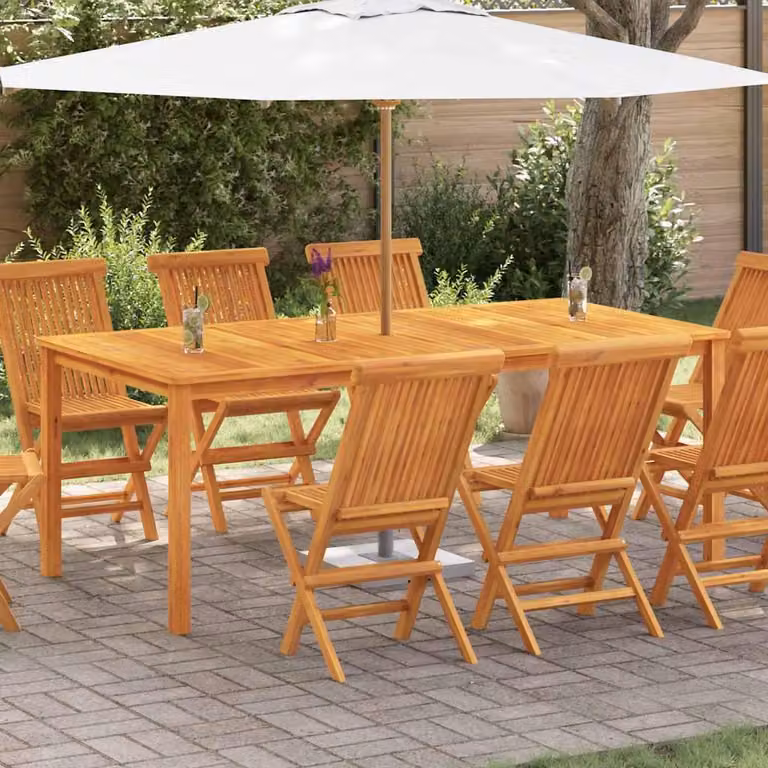 Maison Exclusive - Tavolo da giardino 200x100x74 cm, in legno massello di acacia