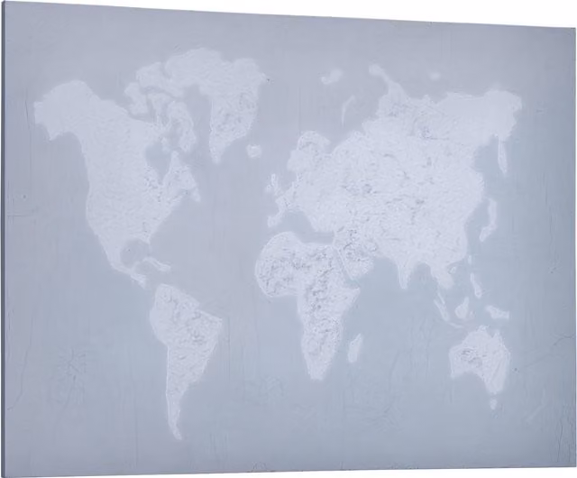Stampa su tela astratta moderna HOMCOM per casa e ufficio, colori grigio e bianco, L: 120 cm, H: 90 cm