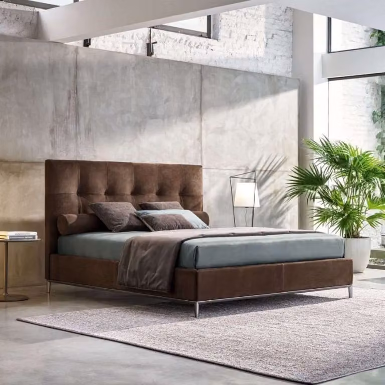 Letto Max Capitonné Twils una piazza e mezza