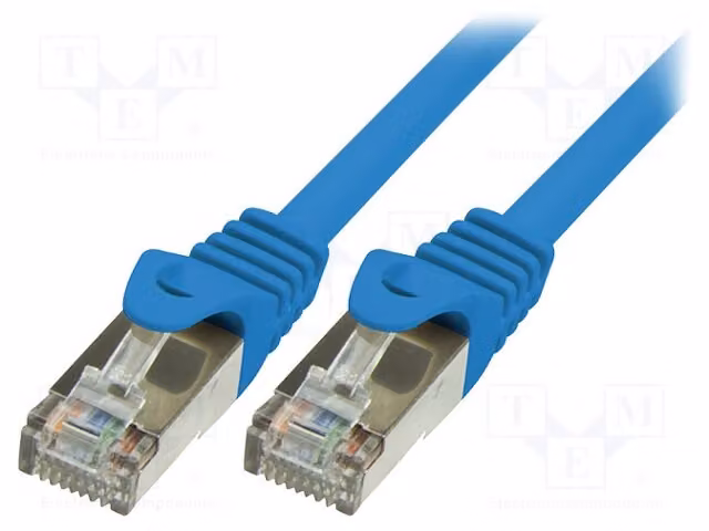 1 cavo RJ45-K (CP1056S), blu, in PVC, categoria 5e, lunghezza 2 metri