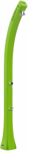 Doccia Solare In Polietilene Happy Five 24 Litri Con Lavapiedi Colore Verde Chiaro Cv-F520/6018