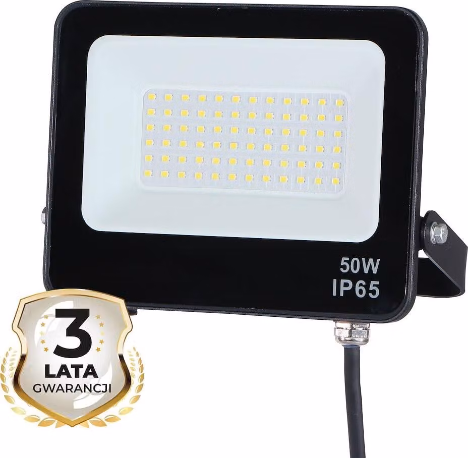 Proiettore LED 50W 4000K IP65 nero Eko-Light