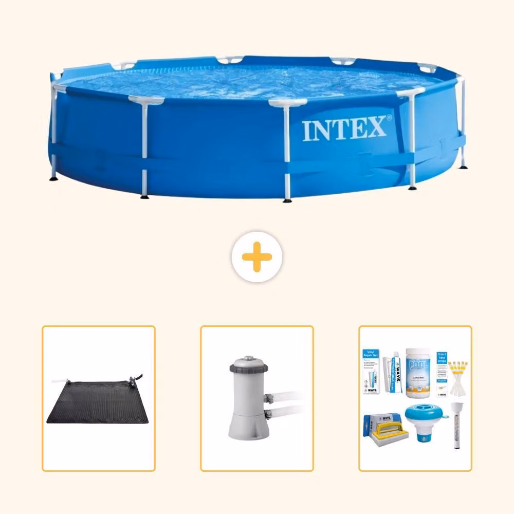 Piscina autoportante rettangolare - 366x76 cm - 4 pezzi - Modello S22459