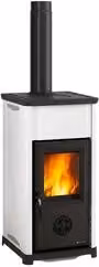 Stufa a legna Nordica TEA 16 White 7kW 5 stelle