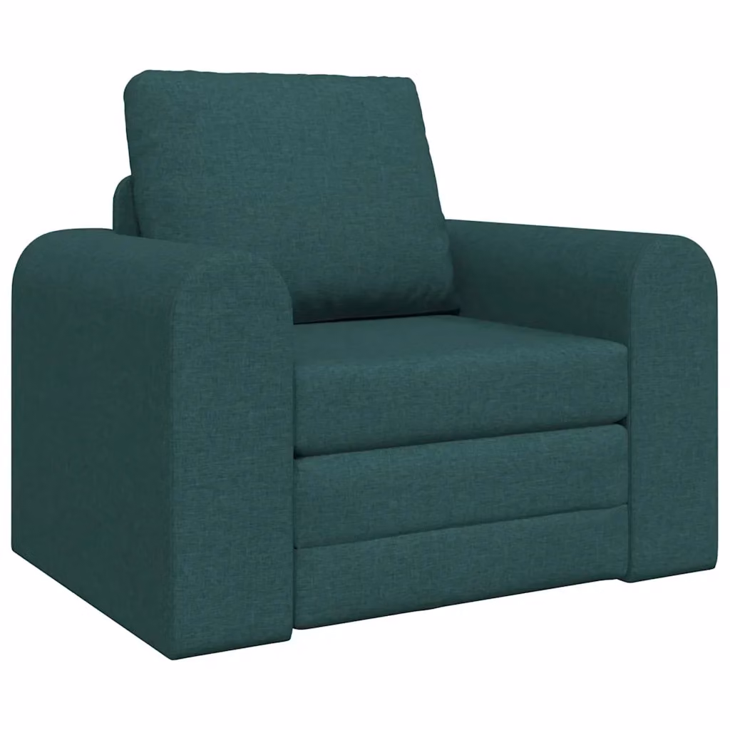 Divano letto daybed vidaXL verde scuro in tessuto con struttura in metallo e composito L: 98 cm, P: 71 cm, H: 83 cm – 2