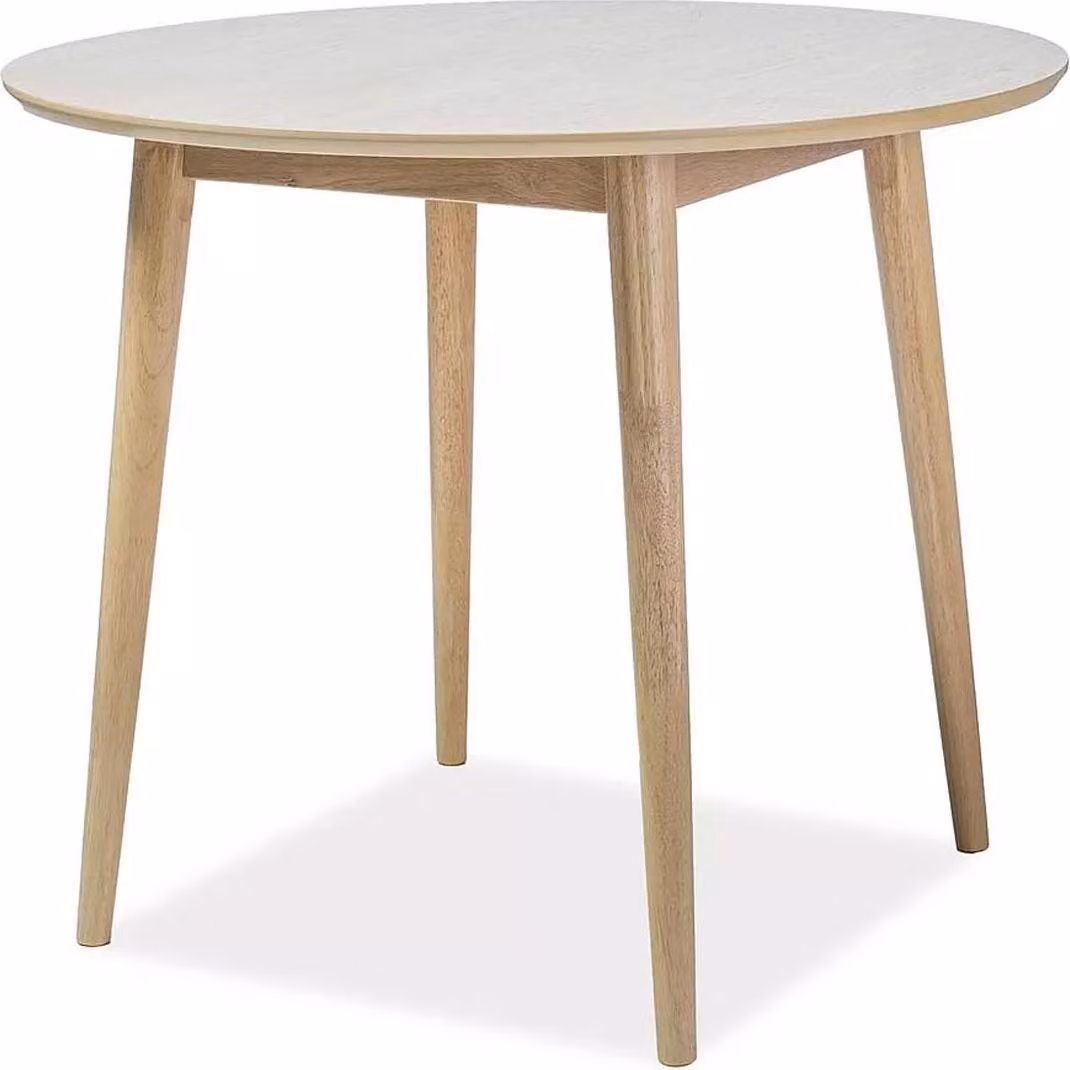 Tavolo da pranzo Tavolo da cucina Nelson 90x90x75cm rovere naturale